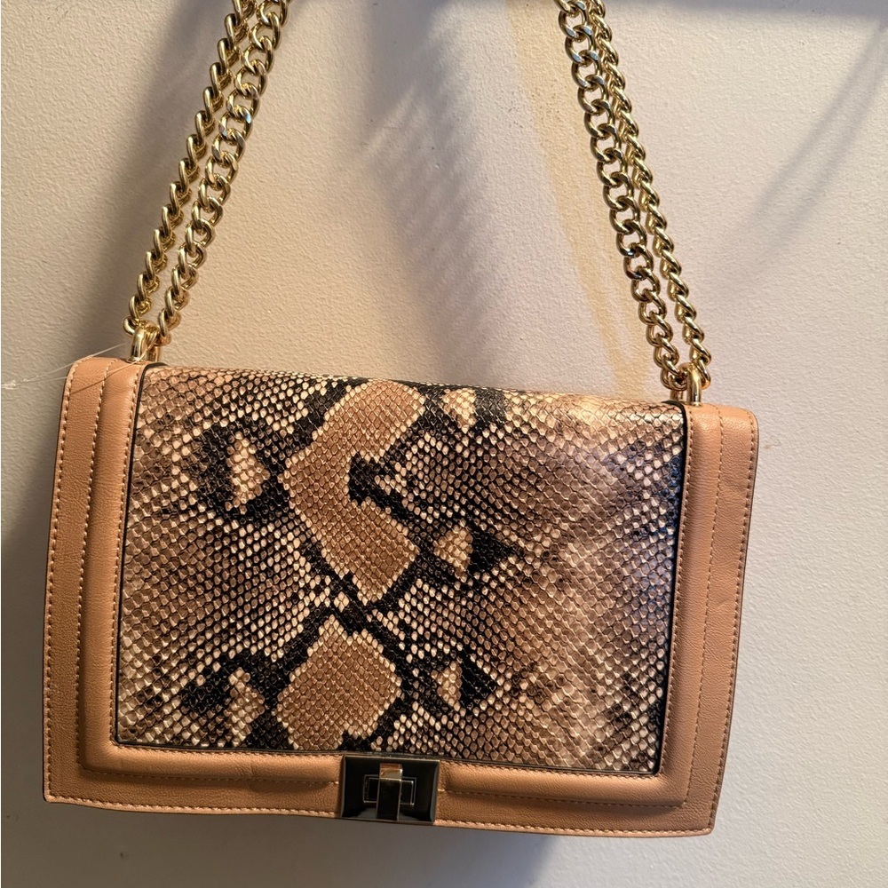 Inc International Concepts Ajae Small Snake Shoulder Bag Created For Macys EUC - Picture 9 of 9